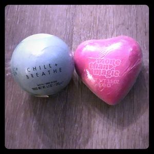 Two bath bombs!
